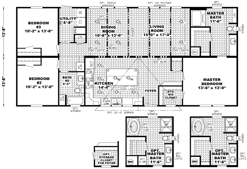 The Lakeview Manufactured Mobile Home Gerald Murray Homes The Lakeview Manufactured Mobile Home Gerald Murray Homes